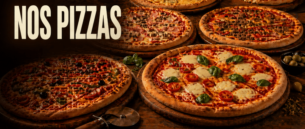 Nos pizzas