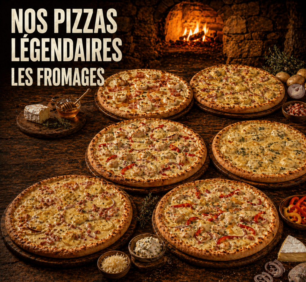 pizzas légendaire - les fromages 2